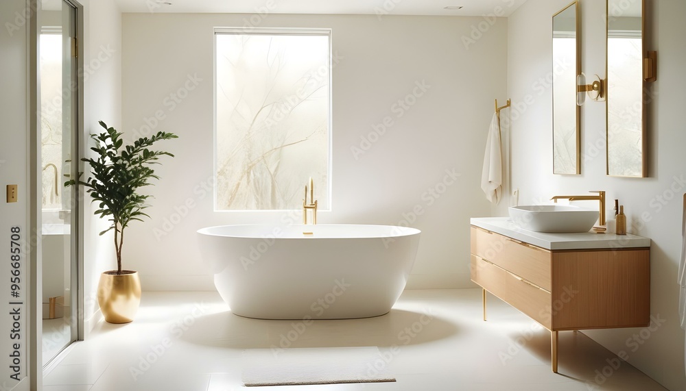 Photo interior modern design room 3d illustration