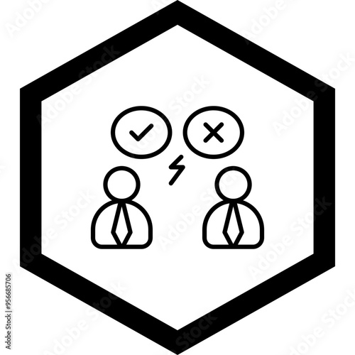 Argument Vector Icon Design