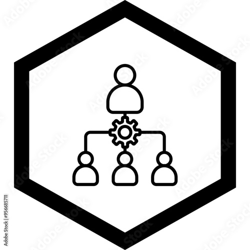 Delegate Vector Icon Design