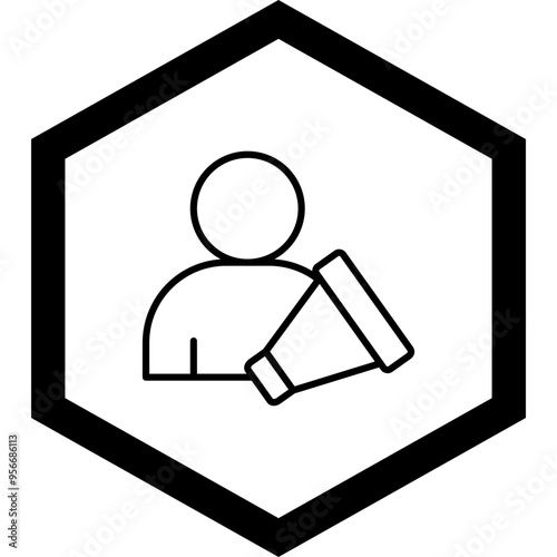 Film Director Vector Icon Design