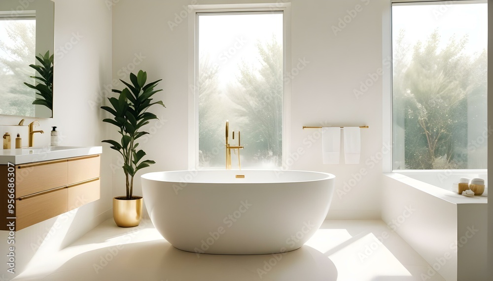 Photo interior modern design room 3d illustration Photo interior modern design room 3d illustration