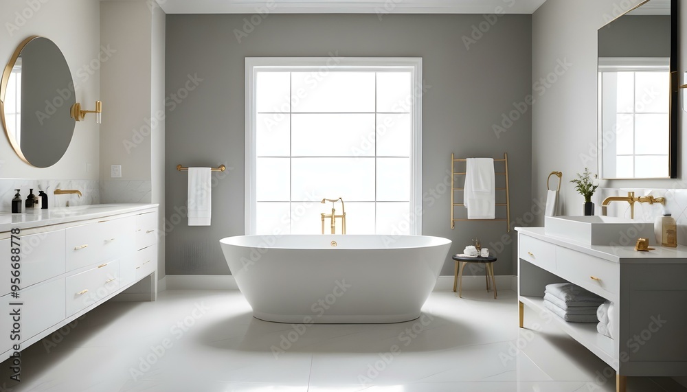 Photo interior modern design room 3d illustration Photo interior modern design room 3d illustration