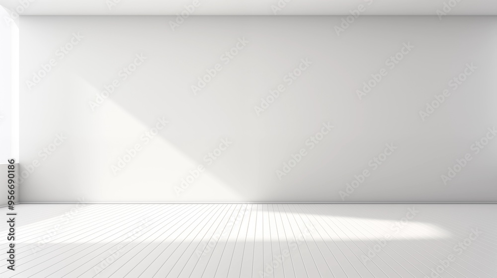 Minimalist Abstract White Background with Soft Shadows and Light Reflections, Ideal for Product Display or Advertising Backdrop in a Studio Setting Minimalist Abstract White Background with Soft Shadows and Light Reflections, Ideal for Product Display or Advertising Backdrop in a Studio Setting