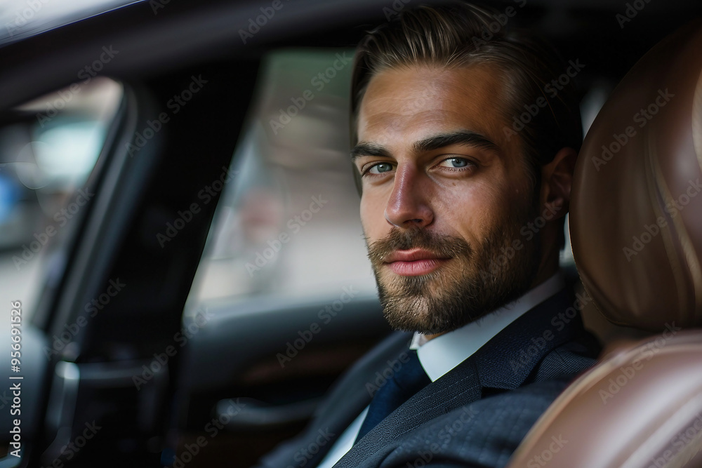 Ai generated photo of good looking groomed luxurious man Ai generated photo of good looking groomed luxurious man