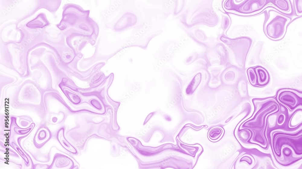 Abstract glossy blue violet silk texture waves flowing background. Seamless loop animation Abstract glossy blue violet silk texture waves flowing background. Seamless loop animation