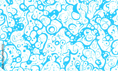 Abstract seamless geometric pattern.