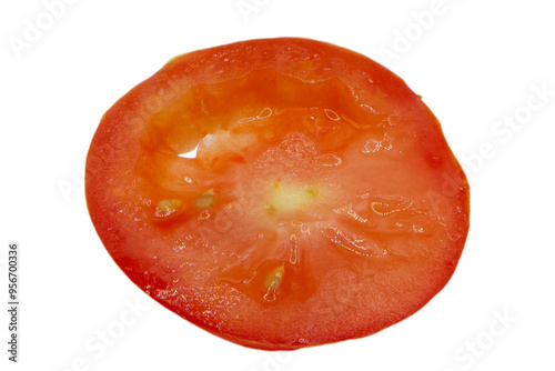 Wallpaper Mural slice of tomato on transparent background Torontodigital.ca