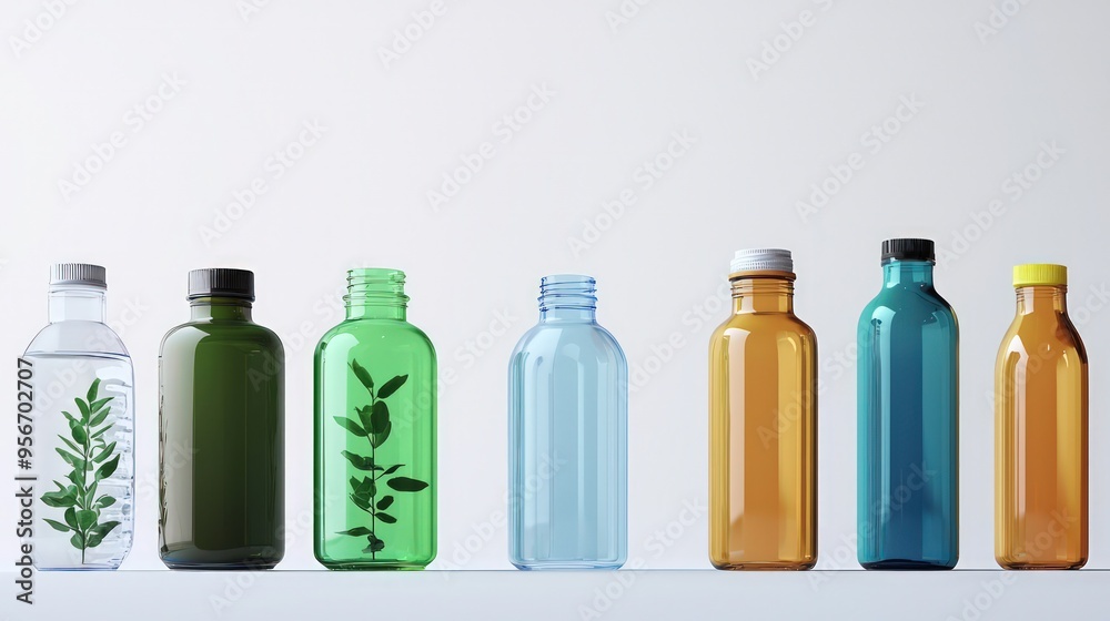 Organic Product Research Bio Science Bottle and Container Design.