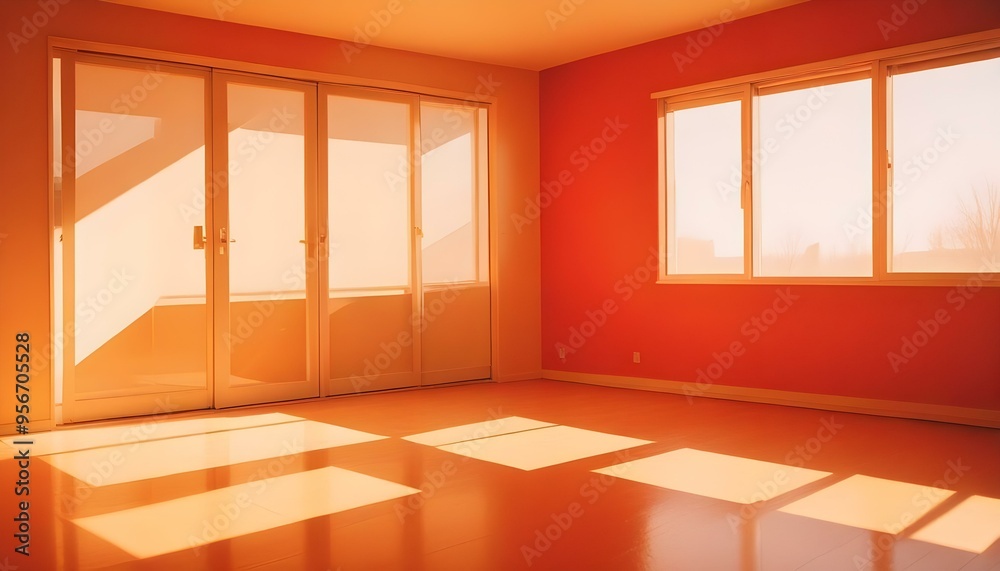 Photo interior modern design room 3d illustration Photo interior modern design room 3d illustration