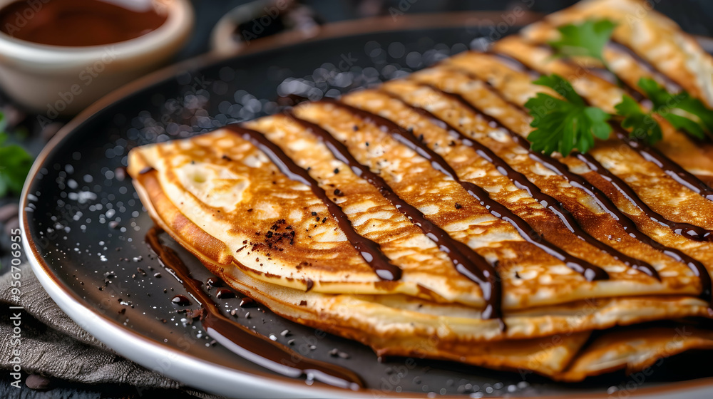 Chocolate Hazelnut Crepe