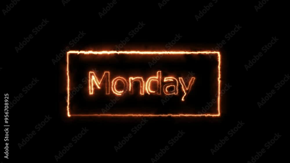 Friday, saturday, sunday. Weekend Text Animation. Neon Glowing Animation on Black Background. 4K Motion Graphic Friday, saturday, sunday. Weekend Text Animation. Neon Glowing Animation on Black Background. 4K Motion Graphic