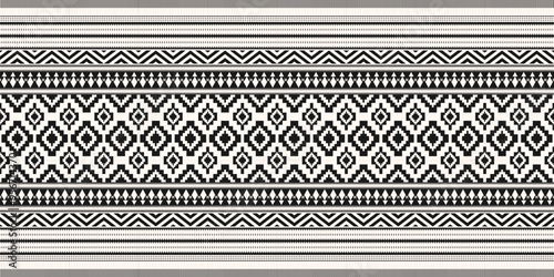 Geometric ethnic pattern, seamless pattern of the Navajo tribe. Native American. Seamless vector pattern, seamless Mexican rug, woven carpet. Folk embroidery, Bohemian, Aztec style.	