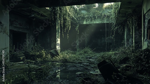 Overgrown Ruins of Time. photo