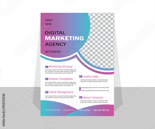 Corporate business  flyer design.
