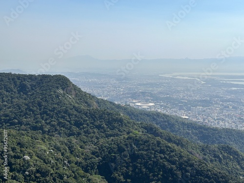 Parque nacional da Tijuca e vista para o maracana photo