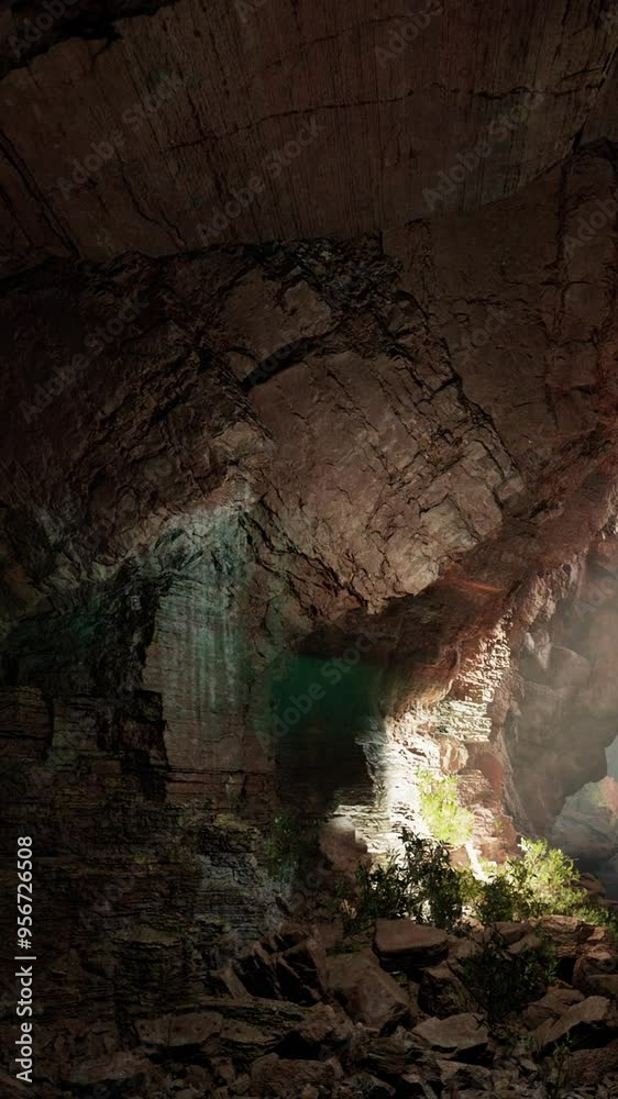 A Hidden Underground Wonderland Filled With Mystical Stones and Serene Waters A Hidden Underground Wonderland Filled With Mystical Stones and Serene Waters