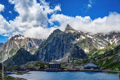 col du grand saint bernard photo