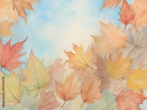 autumn leaves background
