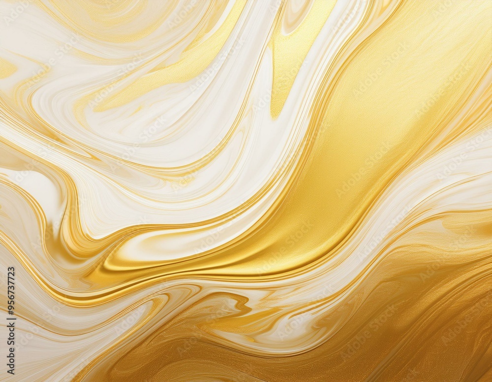 Luxury gold wave illustration background on black background Luxury gold wave illustration background on black background
