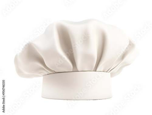 a white chef hat