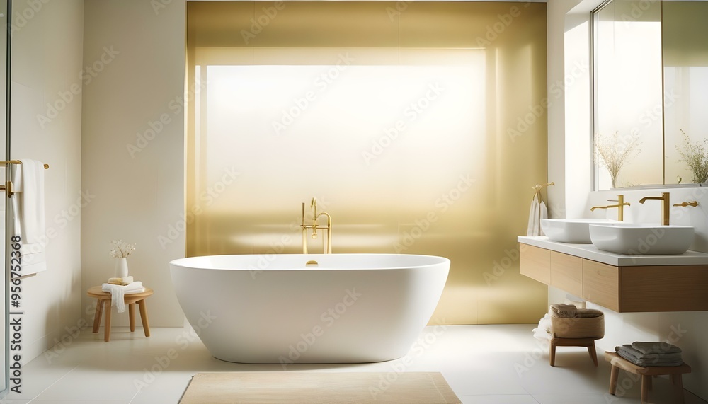 Photo interior modern design room 3d illustration Photo interior modern design room 3d illustration