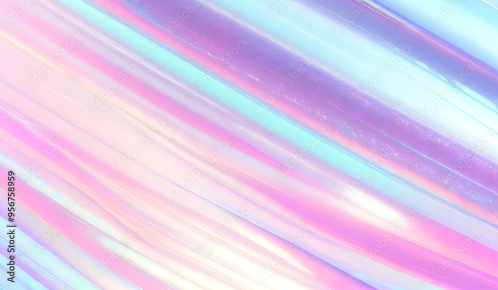 Holographic background seamless trendy iridescent light foil texture. Soft holographic pastel unicorn marble background pattern. Modern pearlescent blurry abstract swirl illustration.
Holographic background seamless trendy iridescent light foil texture. Soft holographic pastel unicorn marble background pattern. Modern pearlescent blurry abstract swirl illustration.