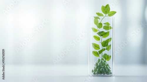 Wallpaper Mural Genetically modified yeast producing bioplastics, biotechnology, sustainable material synthesis Torontodigital.ca