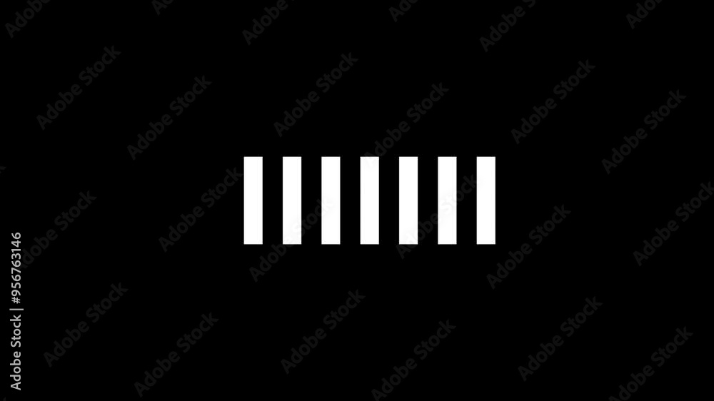 Colorful loding pixelated progress animation in black background. Colorful loding pixelated progress animation in black background.