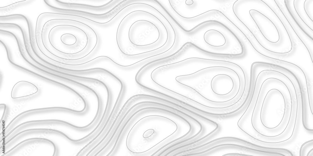 Topographic Integration Vetor de The Evolution of Background Design in Vector Maps Through the ...