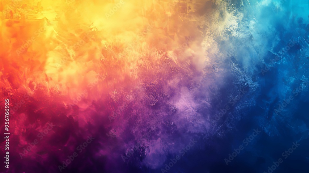 Abstract Colorful Background with Swirling Smoke-like Patterns Abstract Colorful Background with Swirling Smoke-like Patterns