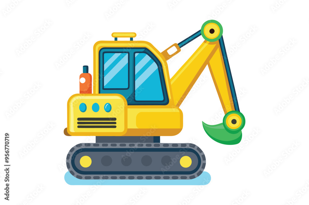 Tractor Vehicle Cartoon Illustrations vector .eps Tractor Vehicle Cartoon Illustrations vector .eps