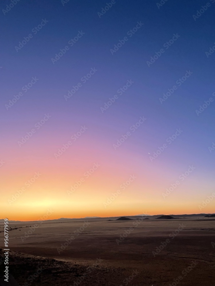 Obraz premium savanna sunset