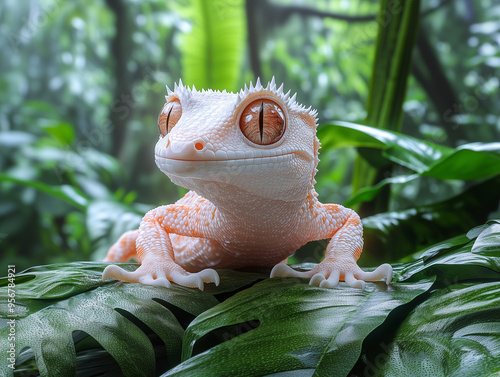 crested gecko ai photo