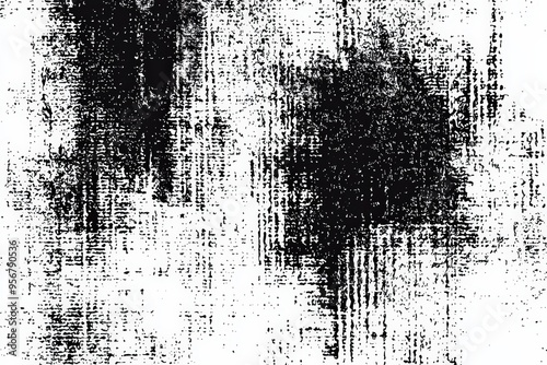 Wallpaper Mural Black and white grunge texture Torontodigital.ca