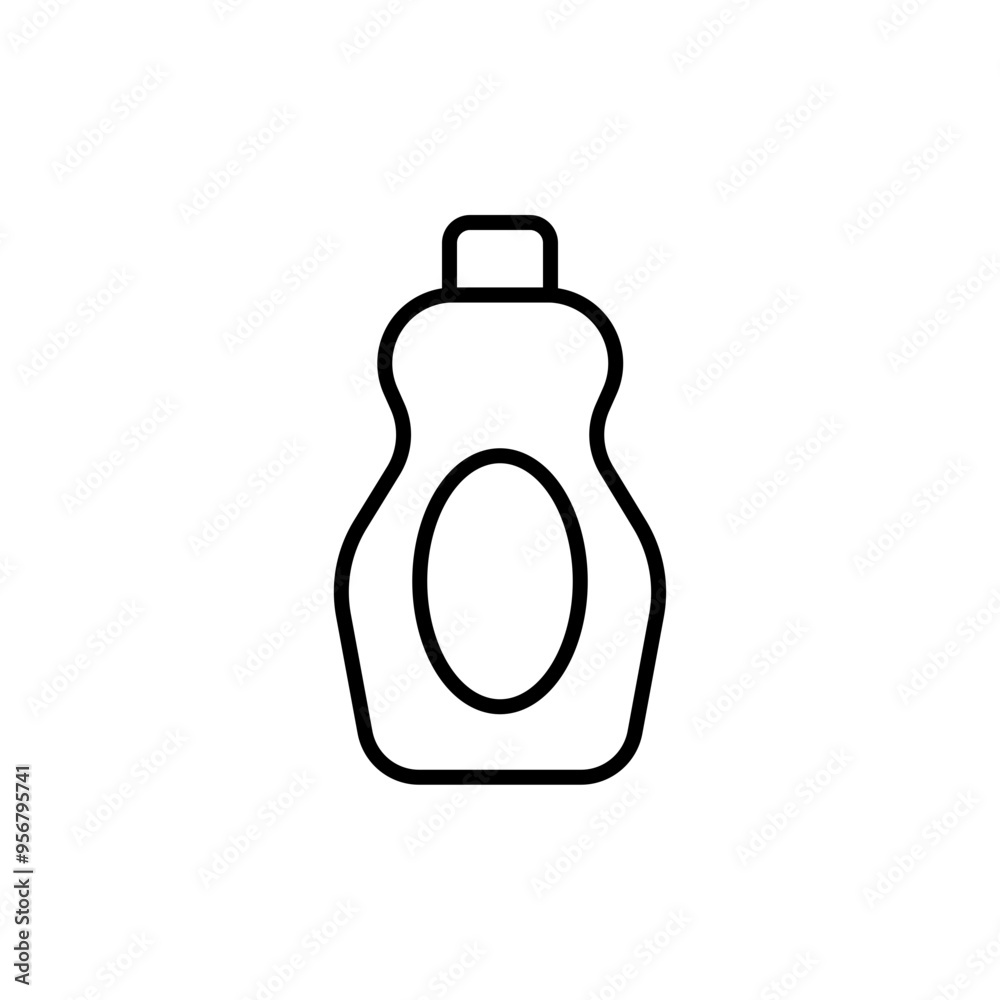 Detergent outline icons, minimalist vector illustration ,simple transparent graphic element .Isolated on white background Detergent outline icons, minimalist vector illustration ,simple transparent graphic element .Isolated on white background