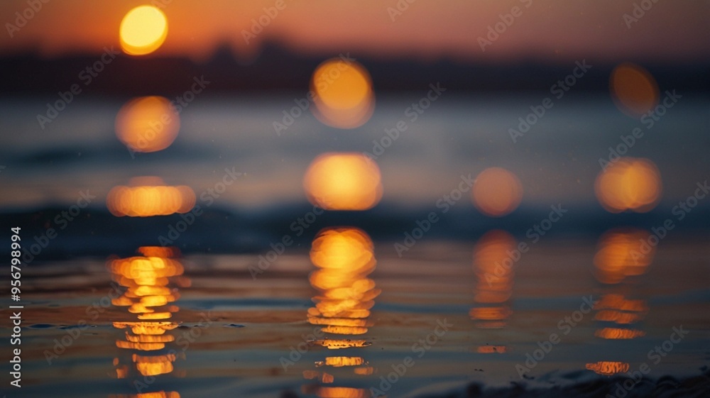 Abstract Background of Sunset Abstract Background of Sunset