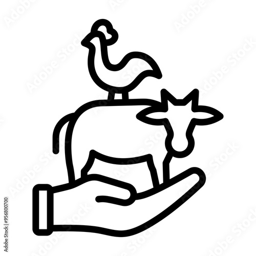 Livestock Care Icon