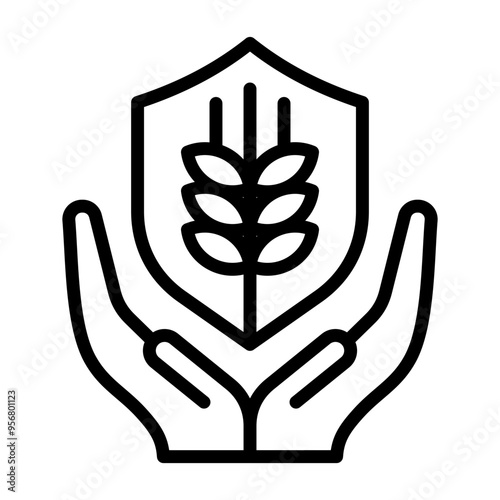 Crop Insurance Icon