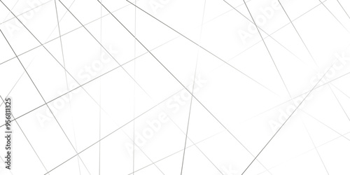 Vector tech Abstract thin black and white gradient silver stripe diagonal line carve wave minimal texture. vector illustration monochrome stripe pattern technology web graphic design.