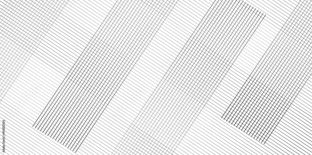 	
Vector gradient gray line abstract pattern Transparent monochrome striped texture, minimal background. Abstract background wave line elegant white striped diagonal line technology concept web textur