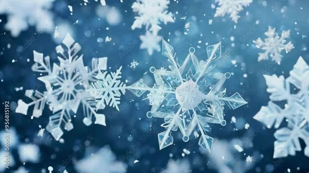 Floating Snowflakes Floating Snowflakes