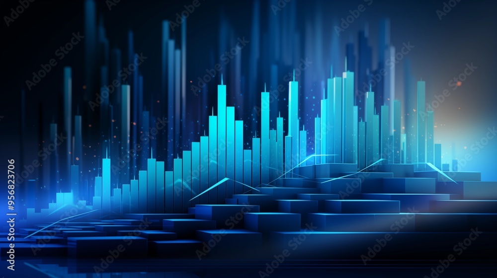 An upward-pointing arrow on a blue graph, accompanied by financial charts and graphs in the background, presented in a flat lay composition to represent business growth and financial success. An upward-pointing arrow on a blue graph, accompanied by financial charts and graphs in the background, presented in a flat lay composition to represent business growth and financial success.