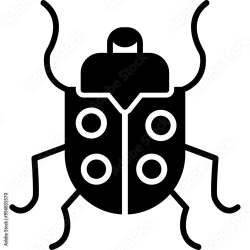Scarab Beetle Icon