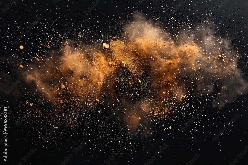 Golden dust explosion Golden dust explosion