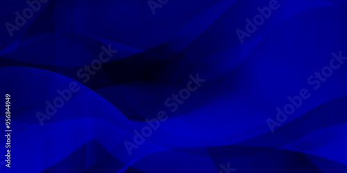 Colored blue vector In Marble Style With Gradient curved geometric lines, blue wave abstract background curved lines, Abstract Dark Blue and Purple Web Banner background for any cover and card design.