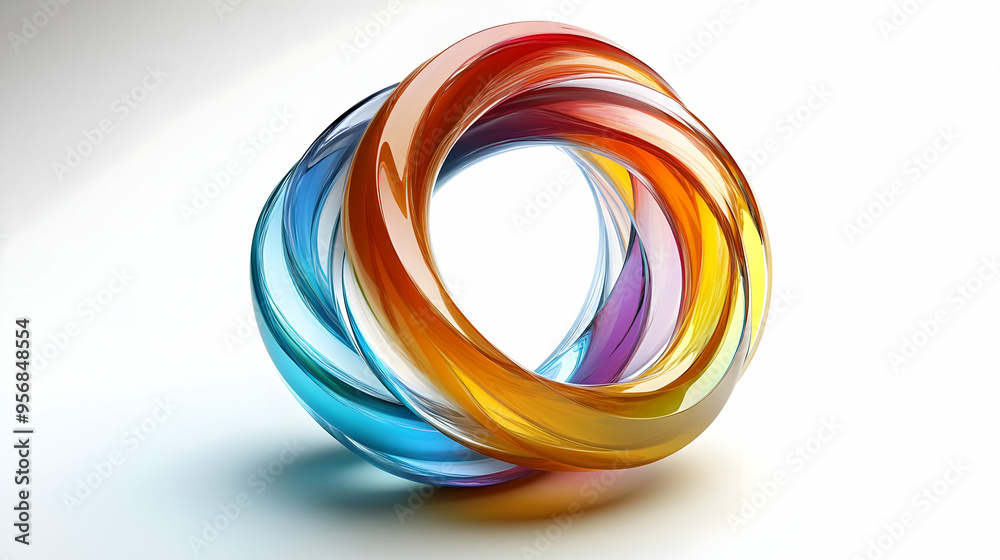 Glossy Family Diversity in Abstract Circles concept as A vibrant glossy abstract digital art featuring interlocking circles symbolizing the interconnectedness and diversity within a family. The flowin Glossy Family Diversity in Abstract Circles concept as A vibrant glossy abstract digital art featuring interlocking circles symbolizing the interconnectedness and diversity within a family. The flowin