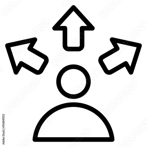 Orientation Outline Icon