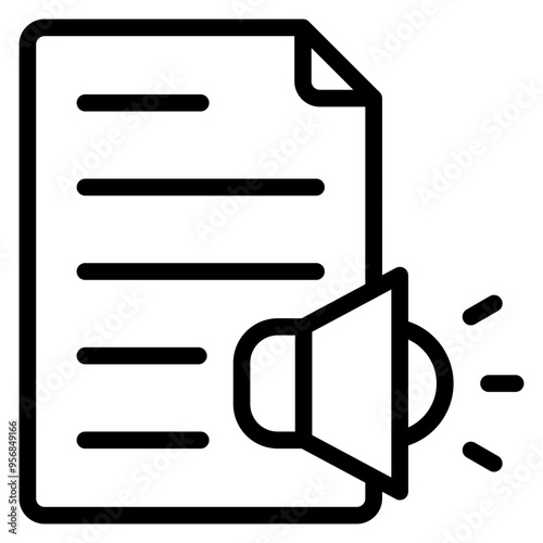 Transcript Outline Icon