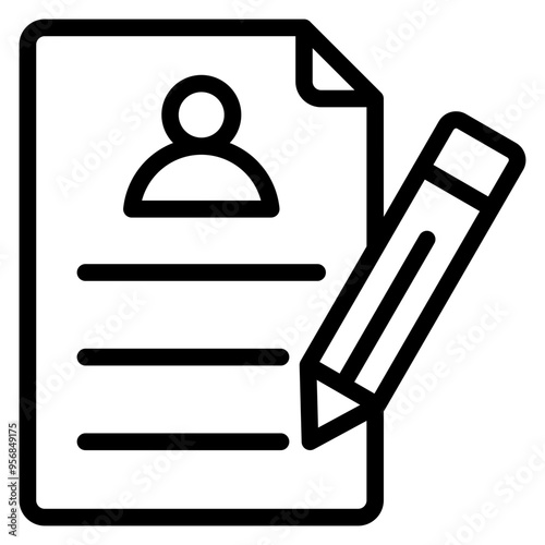Enrollment Outline Icon