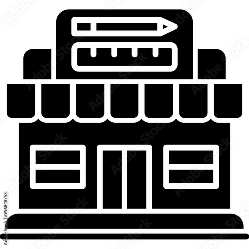 Stationery Shop Icon